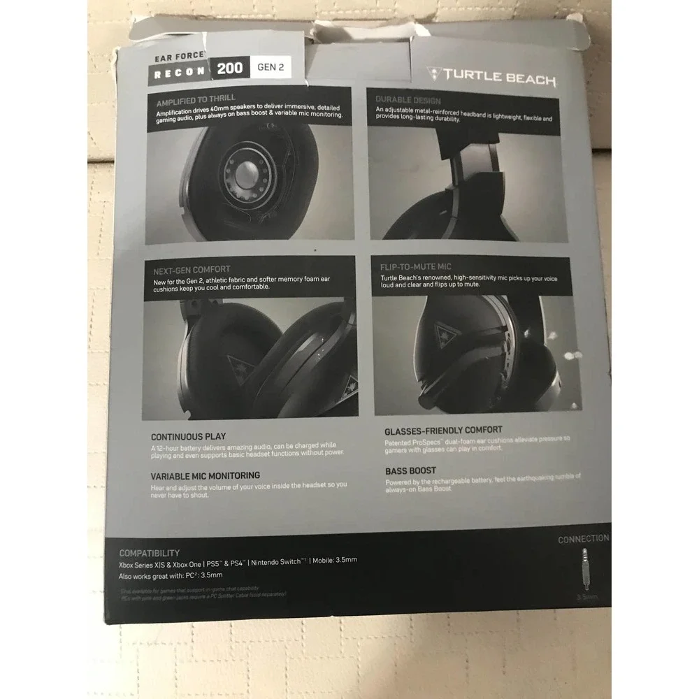 Turtle Beach Recon 200 Gen 2 Wired Gaming Headset